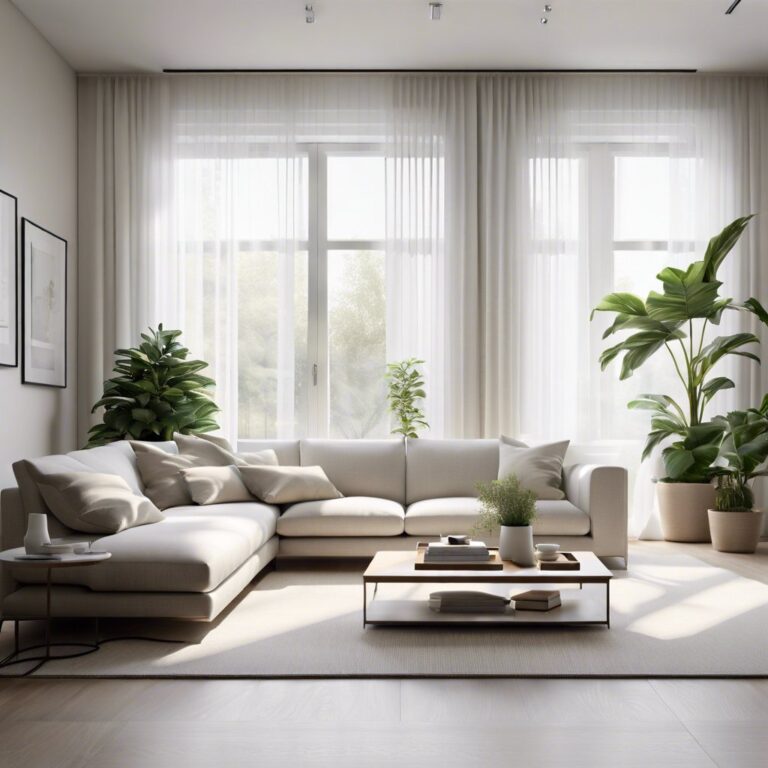 Visual Reference: Maximizing Natural Light Minimal Window Treatments