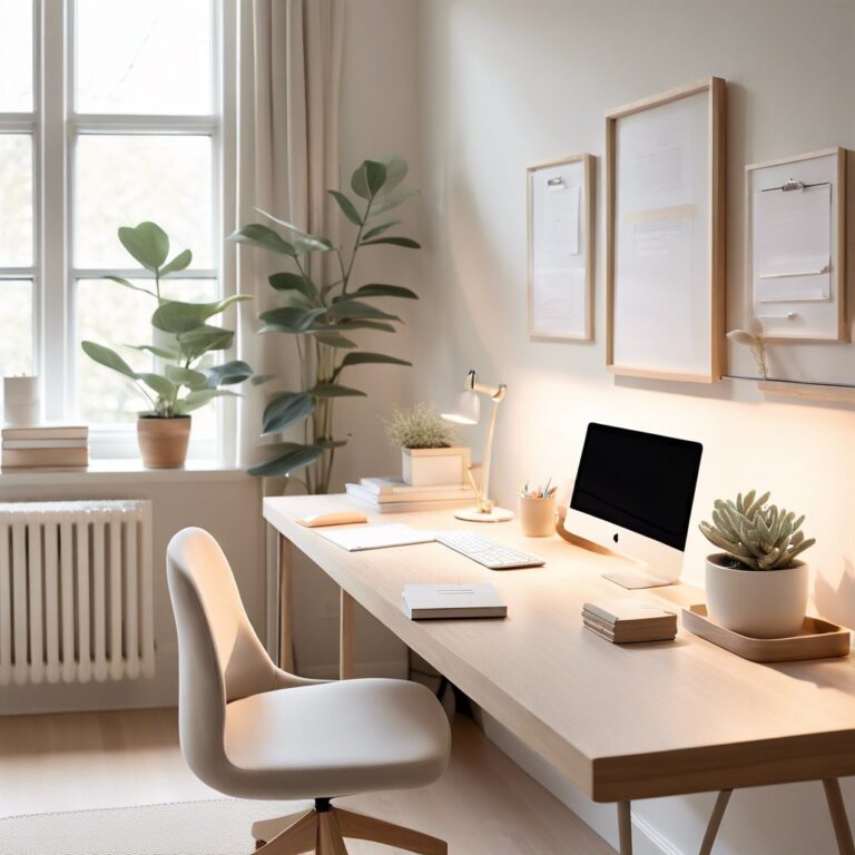 Thumbnail for Minimalist Minimalist Home Office Organization