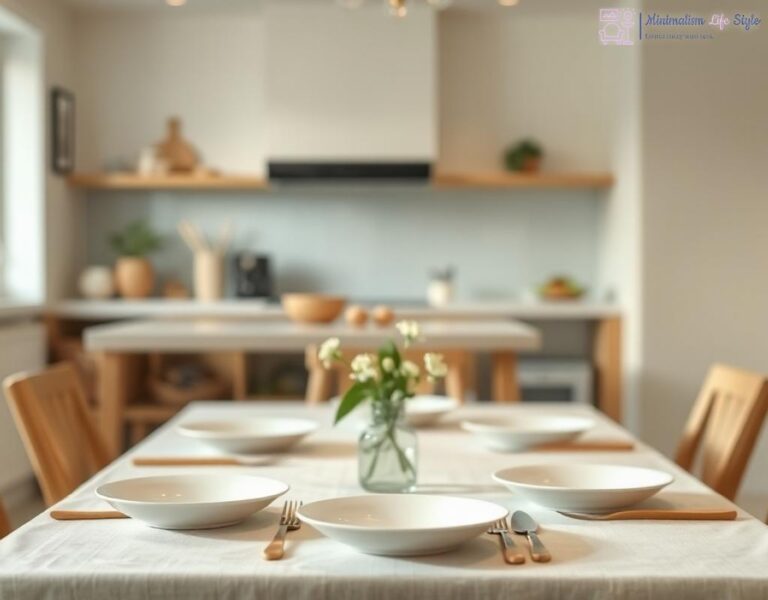 Simplifying Family Mealtime: Minimalist Table Setting and Dining Habits