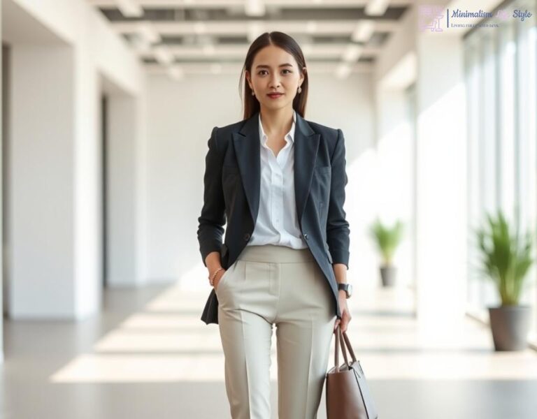 Minimalist Fashion for Formal Workplaces: Professional Simplicity